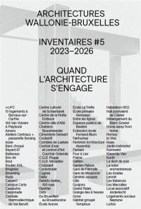 Architectures Wallonie-Bruxelles 2023-2026 : quand l'architecture s'engage