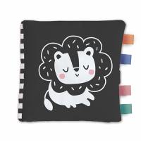 Petit lion : mon tout-doux en noir et blanc