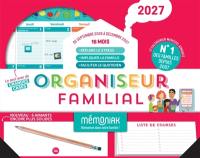 Organiseur familial Mémoniak 2027 : 16 mois, de septembre 2026 à décembre 2027