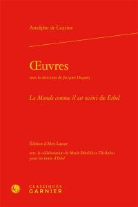 Oeuvres. Le monde comme il est. Ethel Oeuvres. Le monde comme il est. Ethel