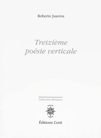 Treizième poésie verticale