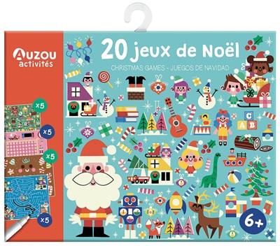 20 jeux de Noël. 20 christmas games. 20 juegos de Navidad