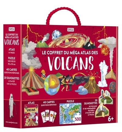 Le coffret du méga atlas des volcans Le coffret du méga atlas des volcans