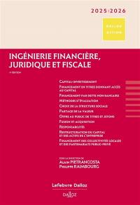 Ingénierie financière, fiscale et juridique 2025-2026