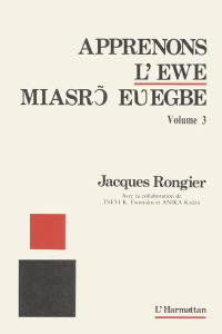 Apprenons l'éwé. Vol. 3