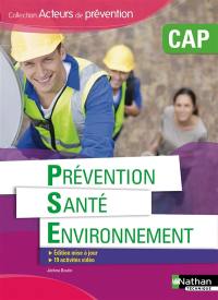 Prévention, santé, environnement, CAP Prévention, santé, environnement, CAP