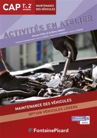 ACTIVITES EN ATELIER CAP MV