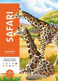 Coloriages mystères : Safari : Coloriez les chiffres et découvrez l'image