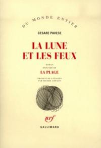La lune et les feux. La plage