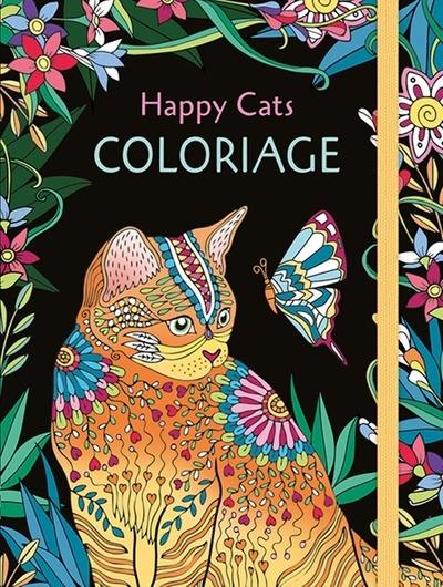 Happy cats : coloriage Happy cats : coloriage