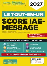 Score IAE-Message : le tout-en-un : 2027