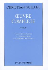Oeuvre complète. Vol. 2