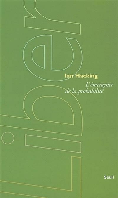 L'émergence de la probabilité L'émergence de la probabilité