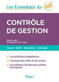 Contrôle de gestion : cours, QCM, exercices, corrigés