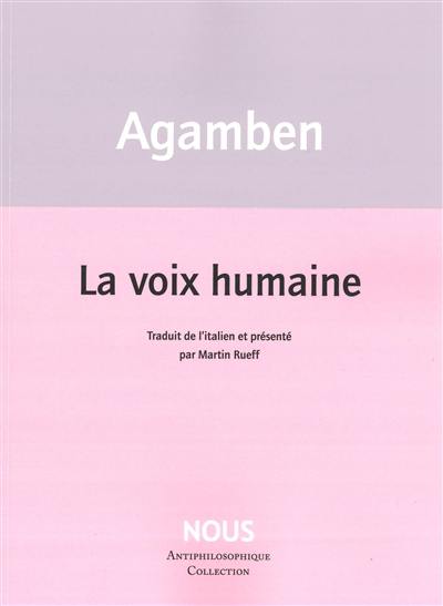 La voix humaine