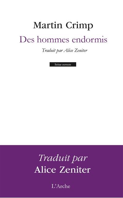 Des hommes endormis Des hommes endormis
