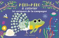 Les animaux de la campagne : colorie les animaux et essaie toutes les transformations possibles !