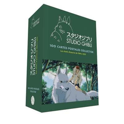 Studio Ghibli : 100 cartes postales collector : les chefs-d'oeuvre de 1984 à 2023 Studio Ghibli : 100 cartes postales collector : les chefs-d'oeuvre de 1984 à 2023