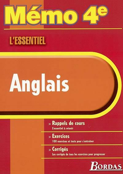 Anglais : rappels de cours, exercices, corrigés Anglais : rappels de cours, exercices, corrigés