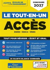Accès : ESDES, ESSCA, IESEG : le tout-en-un, concours 2027