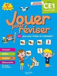 Jouer pour réviser, du CE1 au CE2, 7-8 ans : 210 jeux pour réviser en s'amusant !