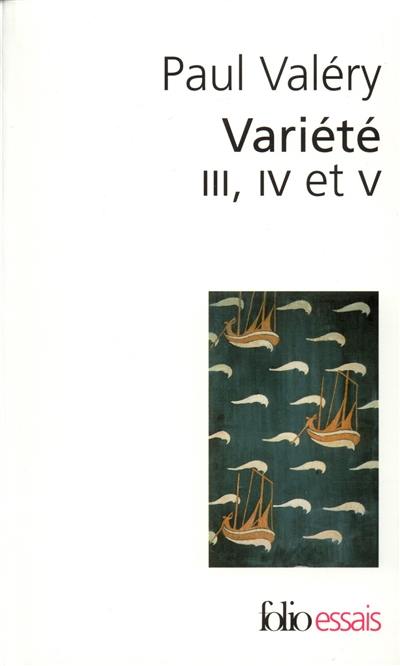 Variété III, IV et V Variété III, IV et V