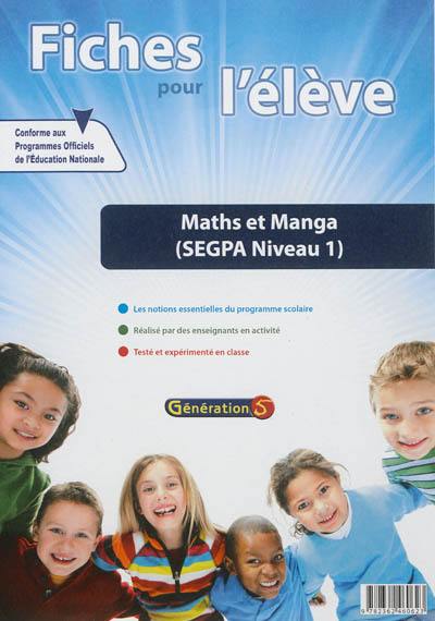 Maths et manga : SEGPA niveau 1