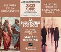Histoire de la philosophie : la philosophie politique : Aristote, Ecole de Francfort, Rawls...