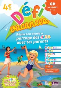 Défivacances CP vers CE1, 6-7 ans Défivacances CP vers CE1, 6-7 ans