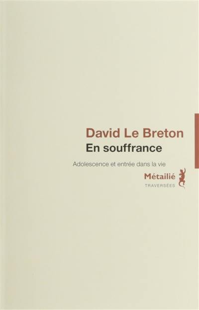 En souffrance : adolescence et entrée dans la vie