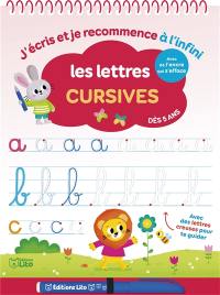 Les lettres cursives : dès 5 ans