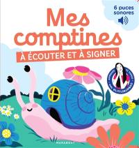 Mes comptines à écouter et à signer : apprends 42 signes avec @LittleBunBao : 6 puces sonores