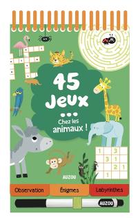 45 jeux... chez les animaux !