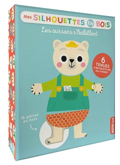 Mes silhouettes en bois : les oursons s'habillent : 6 tenues à reconstituer ou à mixer !