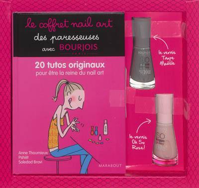 Le coffret nail art des paresseuses avec Bourjois : 20 tutos originaux pour être la reine du nail art Le coffret nail art des paresseuses avec Bourjois : 20 tutos originaux pour être la reine du nail art