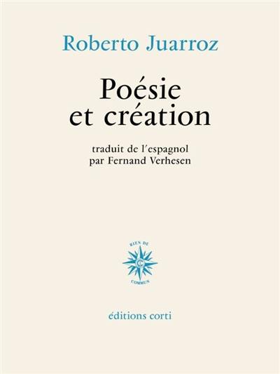 Poésie et création : dialogues avec Guillermo Boido
