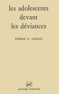 Les adolescents devant les déviances