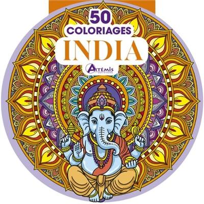 50 coloriages India