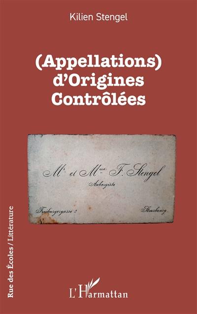 (Appellations) d'origines contrôlées