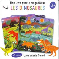 Les dinosaures : livre puzzle 3-en-1