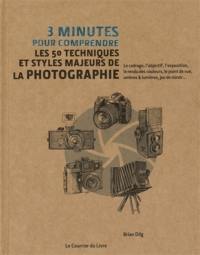 3 minutes pour comprendre les 50 techniques et styles majeurs de la photographie : le cadrage, l'objectif, l'exposition, le rendu des couleurs, le point de vue, ombres & lumières, jeu de miroir...