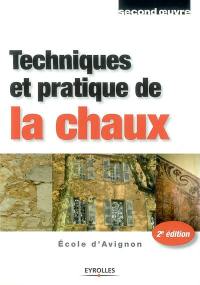 Techniques et pratique de la chaux