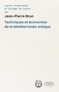 Techniques et économies de la Méditerranée antique : chaire Techniques et économies de la Méditerranée antique