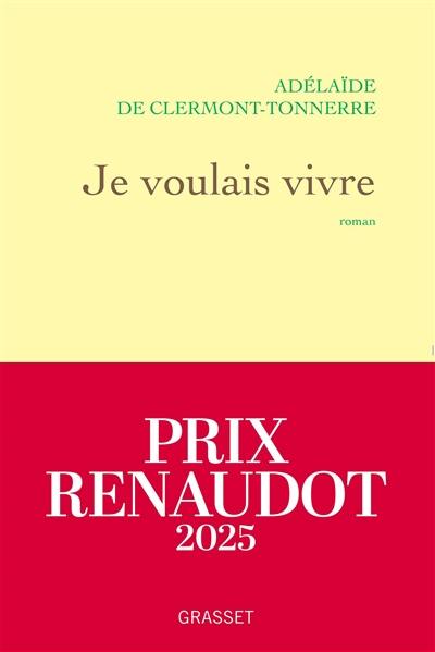 Je voulais vivre : Milady n'est pas une femme qui pleure... Elle est de celles qui se vengent.