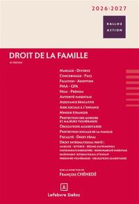 Droit de la famille 2026-2027