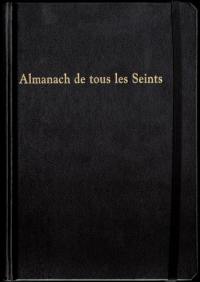 Almanach de tous les seints
