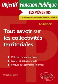 Tout savoir sur les collectivités territoriales : catégories A et B