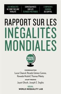 Rapport sur les inégalités mondiales 2026