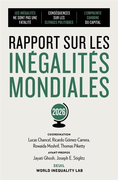 Rapport sur les inégalités mondiales 2026