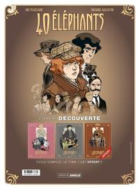 40 éléphants : offre découverte : cycle complet, le tome 1 est offert ! 40 éléphants : offre découverte : cycle complet, le tome 1 est offert !